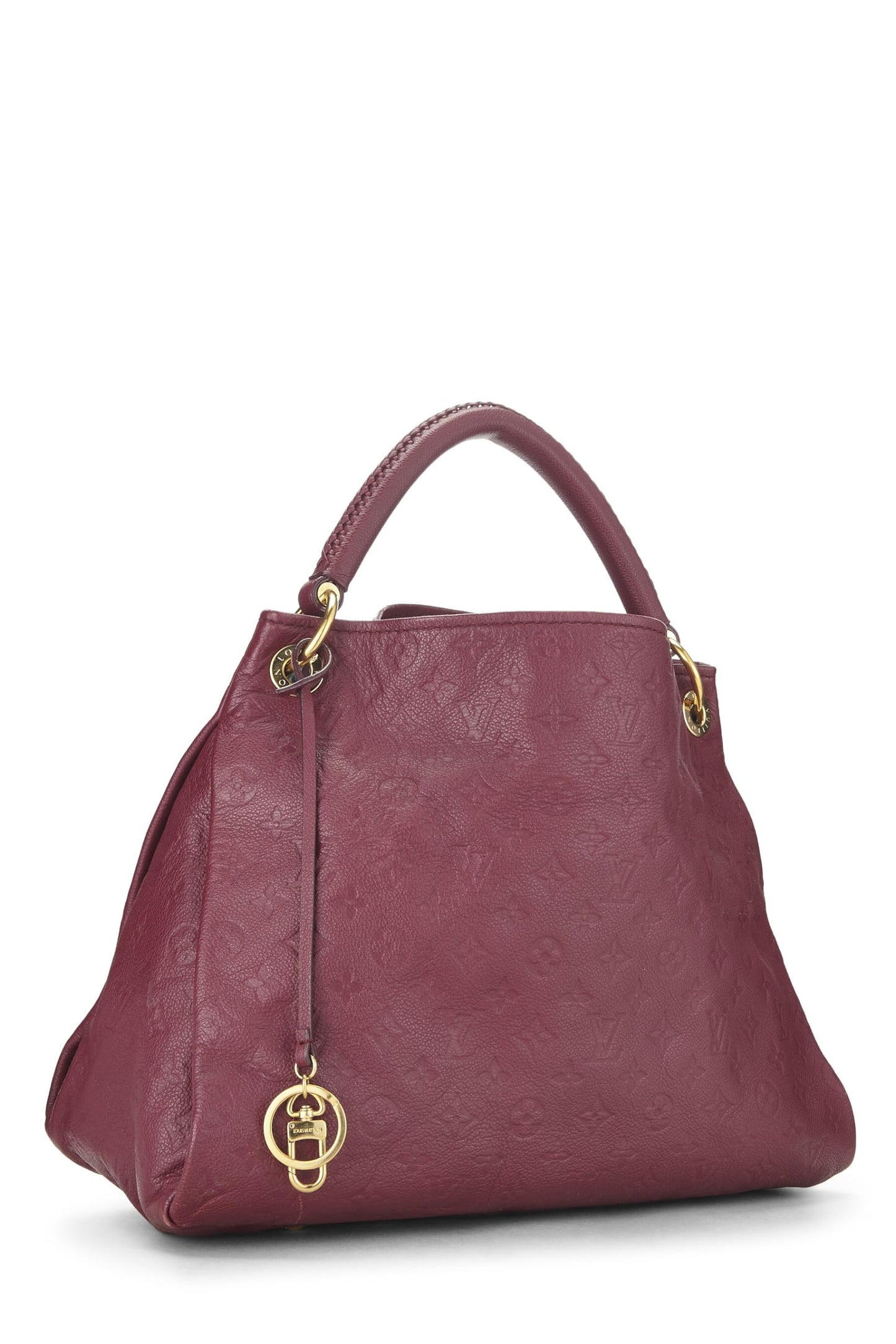 Louis Vuitton, Pre-Loved Aurore Monogram Empreinte Artsy MM, Burgundy