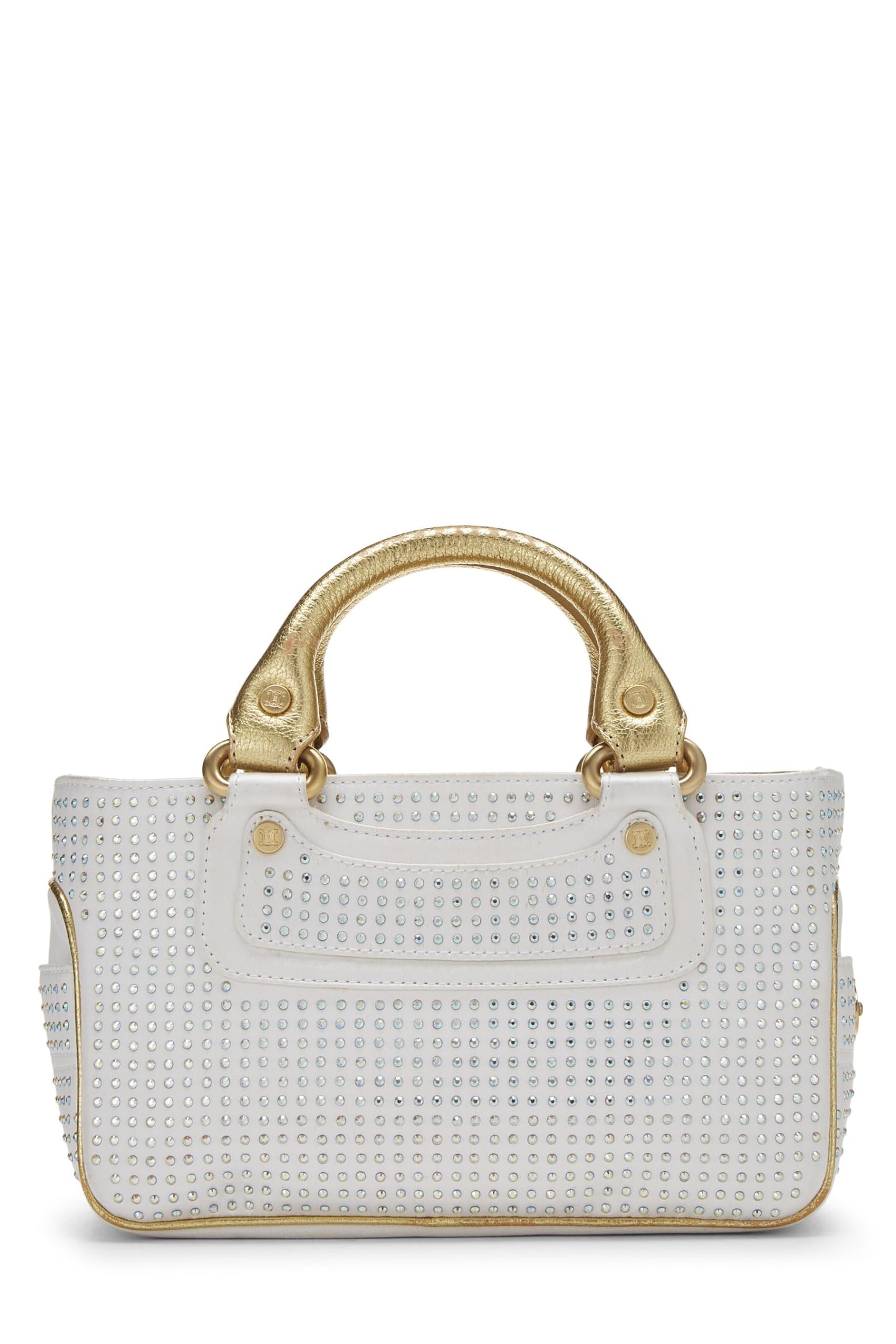 Céline, Mini sac Boogie multicolore à ornements d'occasion, multicolore