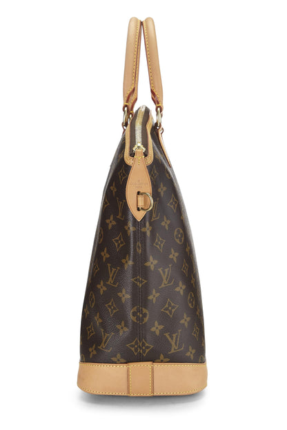 Louis Vuitton, Lockit en toile Monogram d'occasion, marron