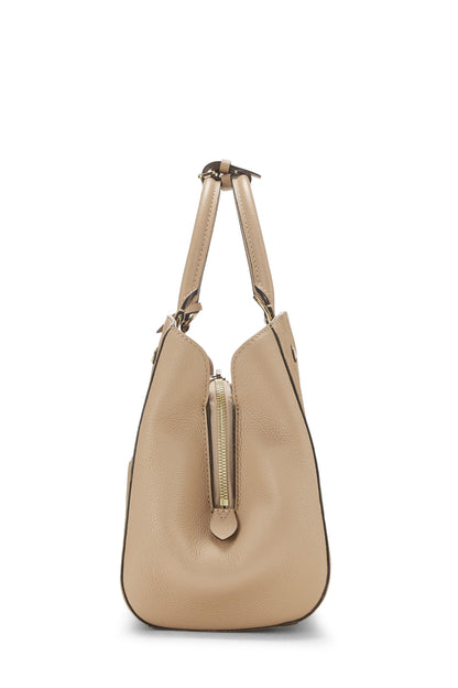 Louis Vuitton, Monogramme beige pré-aimé Empreinte Montaigne MM, Beige