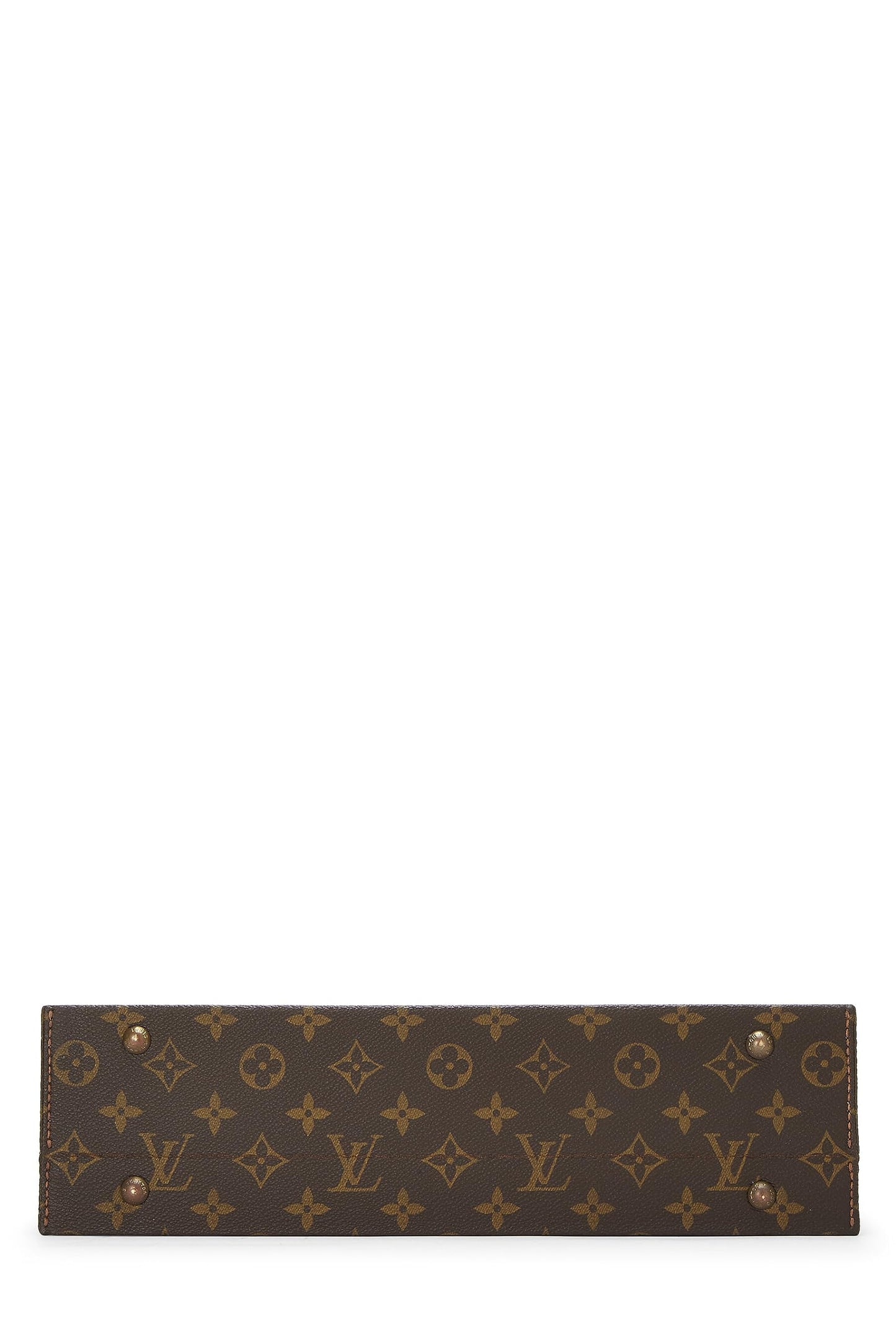 Louis Vuitton, Boîte Bijoux en toile Monogram pré-aimée, Marron