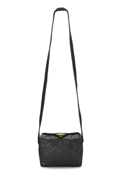 Chanel, Pre-Loved Black Caviar Shoulder Bag, Black