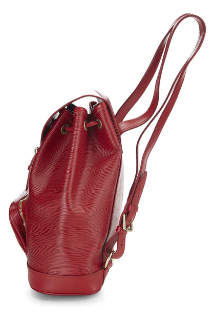 Louis Vuitton, Epi Montsouris MM rouge d'occasion, rouge