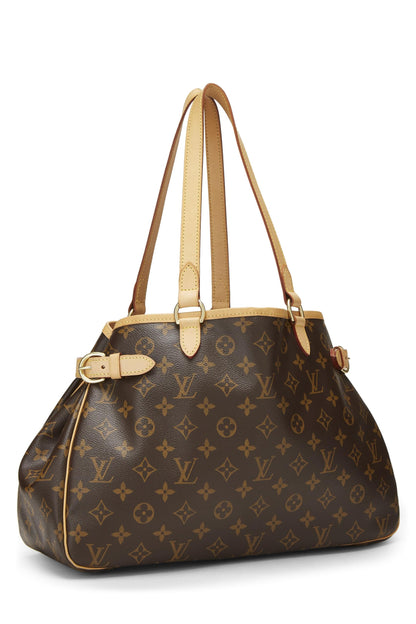 Louis Vuitton, toile monogram Batignolles horizontale d'occasion, marron