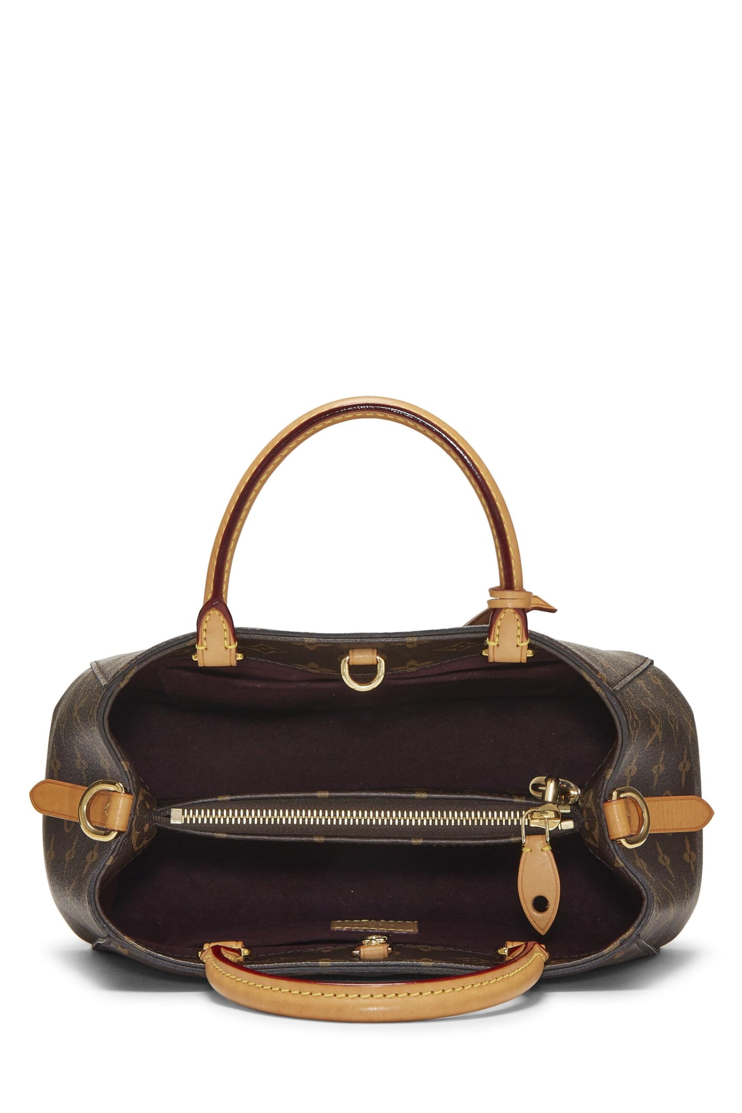 Louis Vuitton, Montaigne BB en toile monogram d'occasion, marron