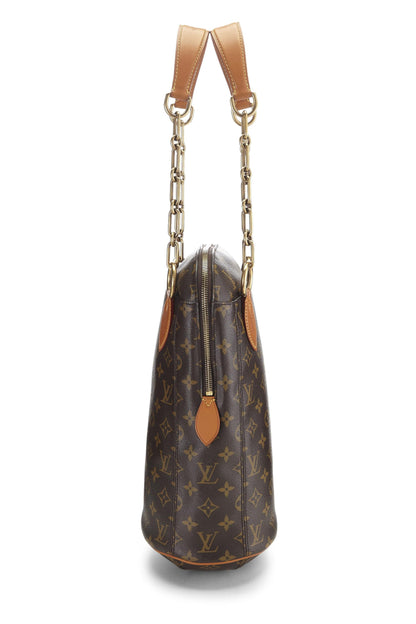 Louis Vuitton, sac de frappe mini iconoclaste Karl Lagerfeld x Louis Vuitton Monogram d'occasion, marron