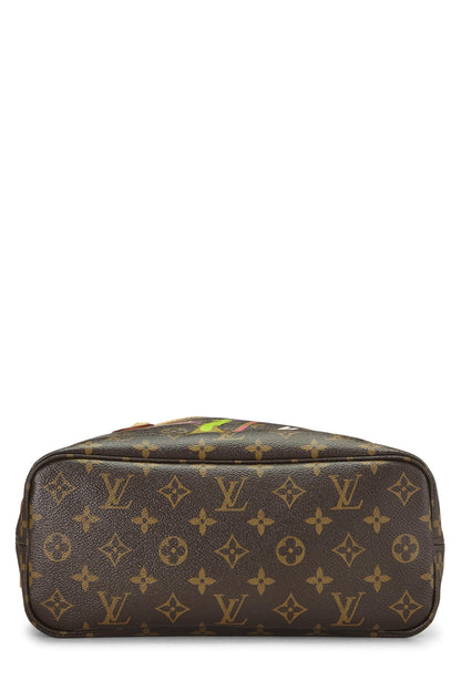 Louis Vuitton, Pre-Loved Takashi Murakami x Louis Vuitton Monogram Hands Neverfull PM, Brown