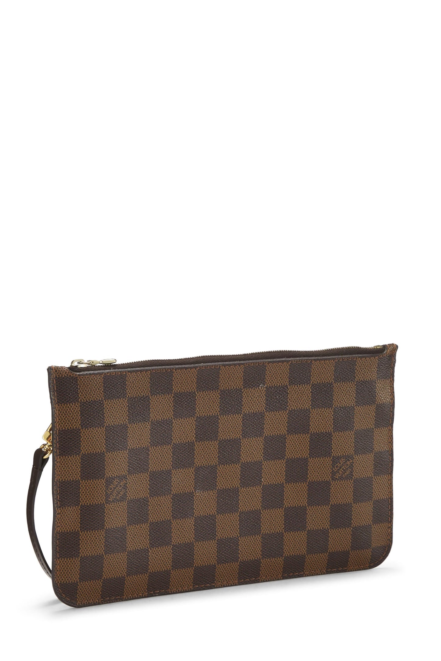 Louis Vuitton, Pre-Loved Damier Ebene Neverfull Pouch MM, Brown