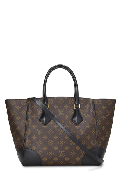 Louis Vuitton, Pre-Loved Black Monogram Canvas Phenix MM, Black