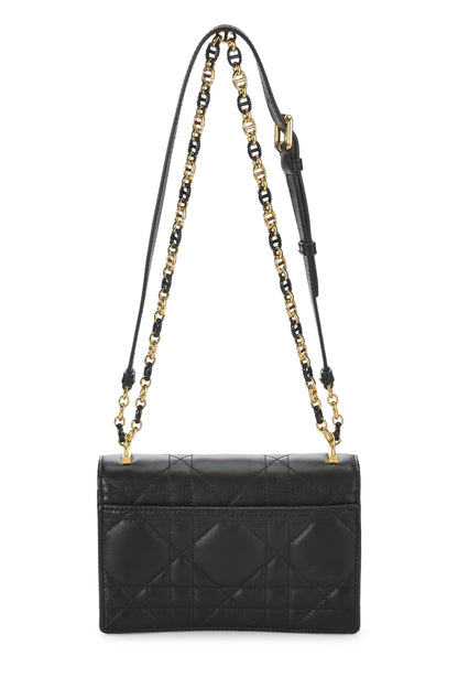 Dior, Pre-Loved Black Cannage Lambskin Miss Caro Bag Mini, Black