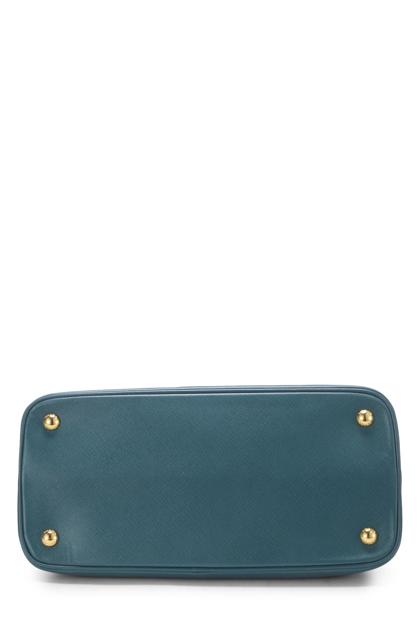 Prada, Pre-Loved Green Saffiano Dome Tote, Green