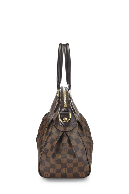 Louis Vuitton, Pre-Loved Damier Ebene Trevi PM, Brown