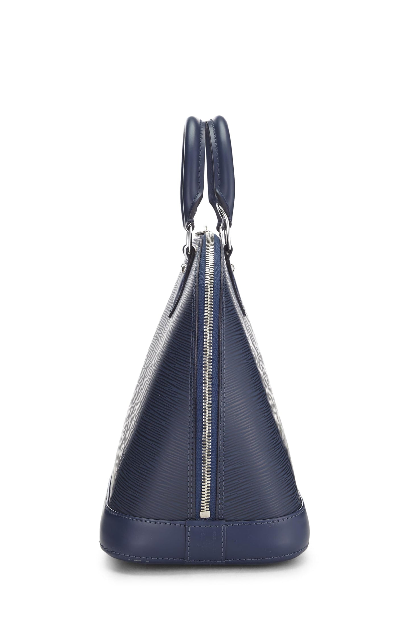 Louis Vuitton, Myrtille Blue Epi Alma PM d'occasion, bleu