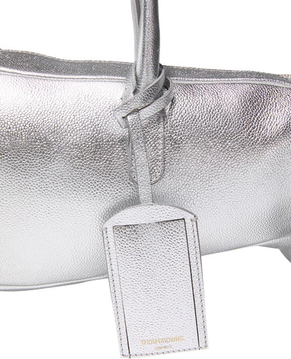 Thom Browne, Pre-Loved Women’s Large Hector Bag In Pebble Grey - Large, One Size, Pebble Grey