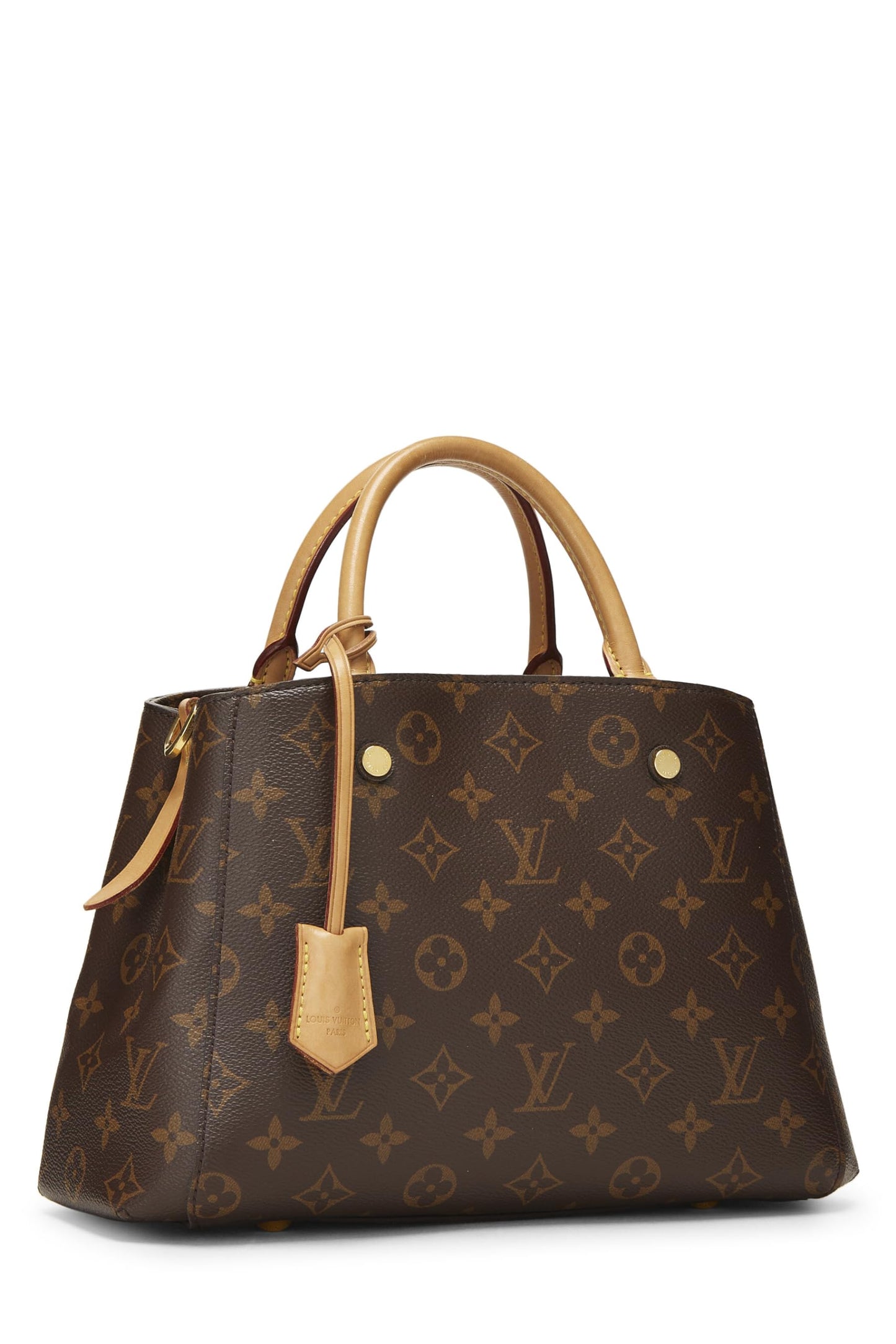 Louis Vuitton, Montaigne BB en toile monogram d'occasion, marron