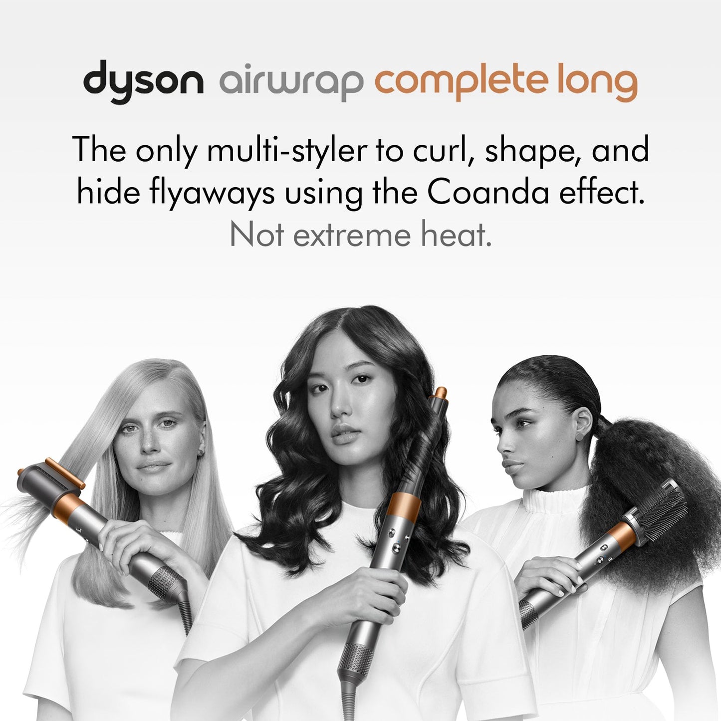 Dyson Airwrap™ Multi-Styler Complete Long, níquel/cobre