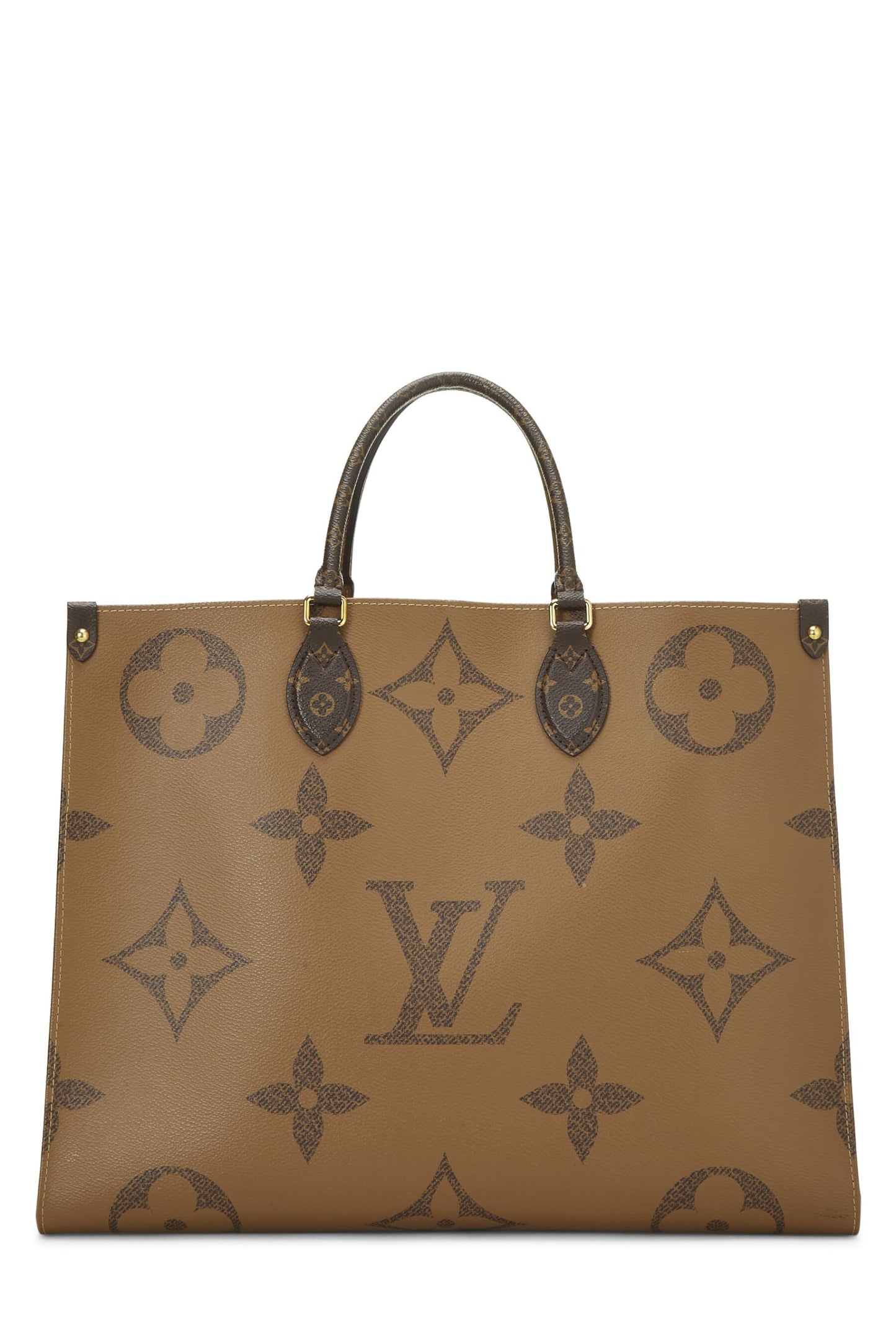 Louis Vuitton, Pre-Loved Monogram Reversed Giant On The Go GM, Brown