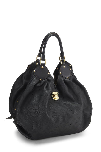 Louis Vuitton, Pre-Loved Black Monogram Mahina XL, Black