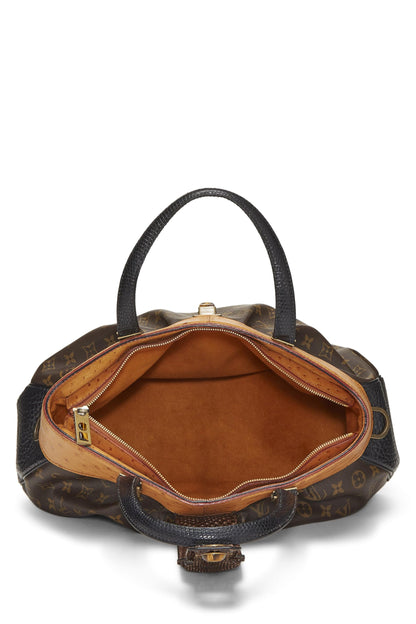 Louis Vuitton, sac Oskar Waltz en toile Monogram d'occasion, marron