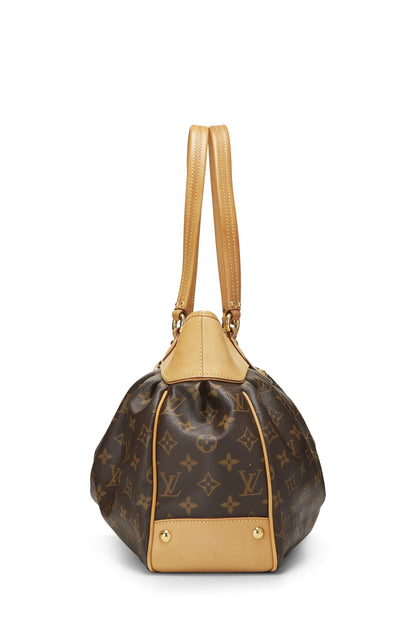 Louis Vuitton, Boetie MM en toile monogram pré-aimée, Marron