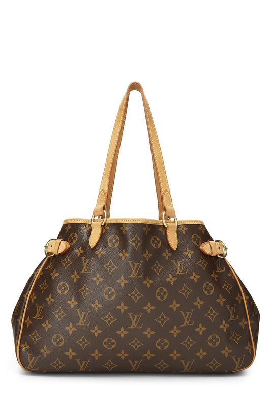 Louis Vuitton, Pre-Loved Monogram Canvas Batignolles Horizontal, Brown