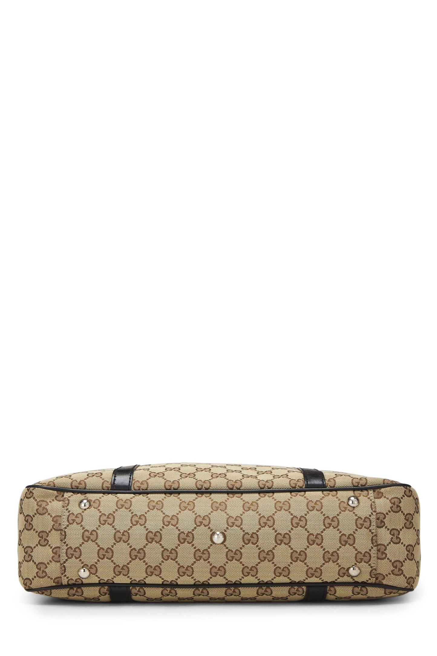 Gucci, sac fourre-tout Twins en toile GG noir d'occasion, noir