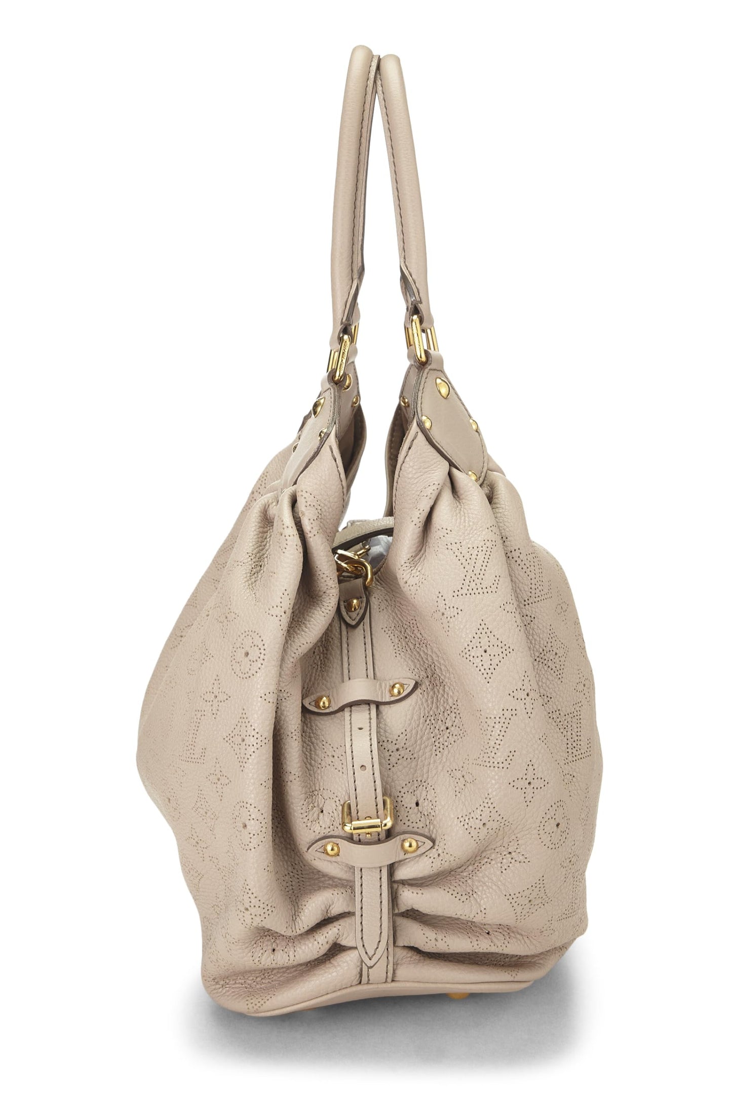 Louis Vuitton, Pre-Loved Beige Monogram Mahina Large, Beige