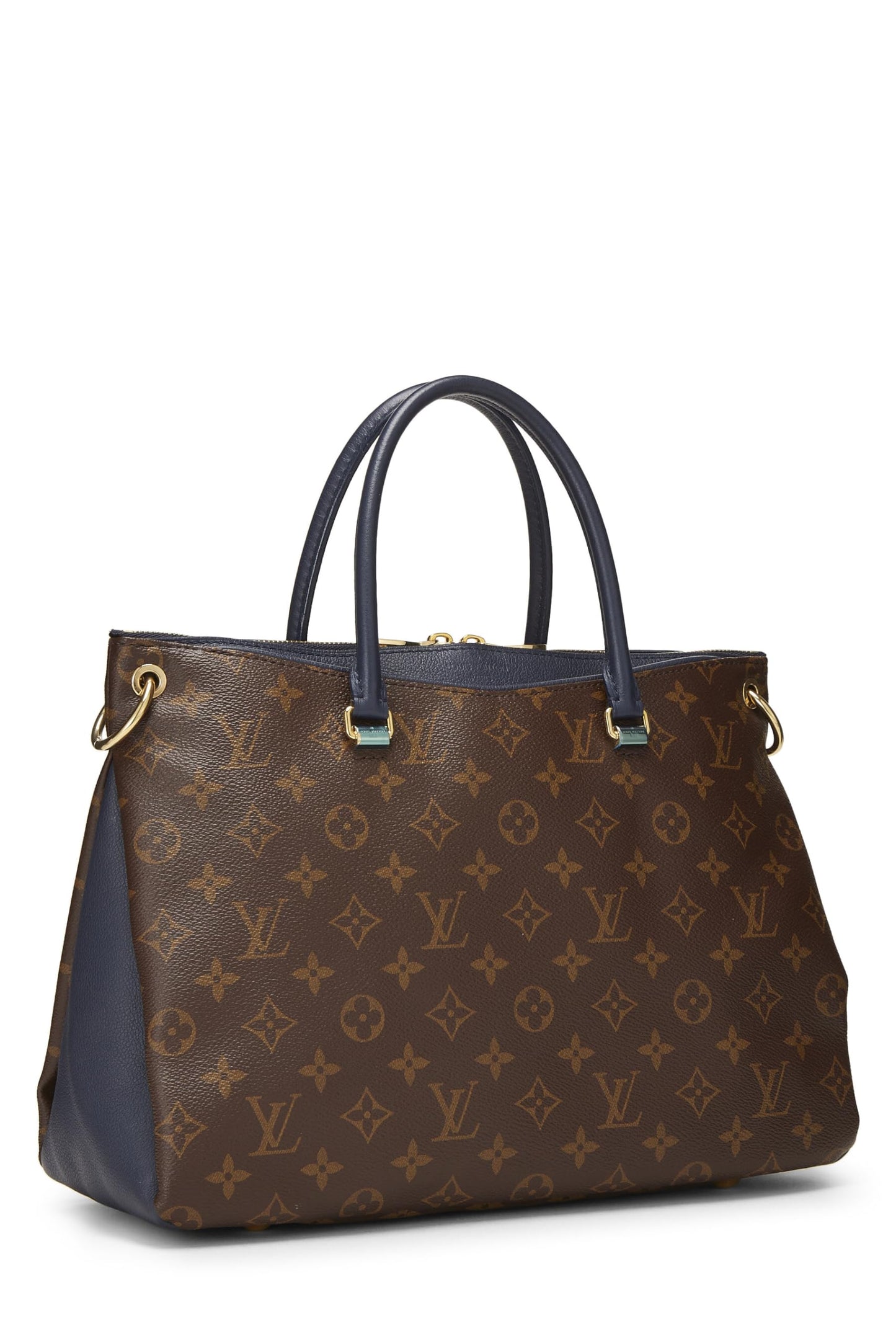 Louis Vuitton, Pre-Loved Navy Monogram Canvas Pallas, Navy