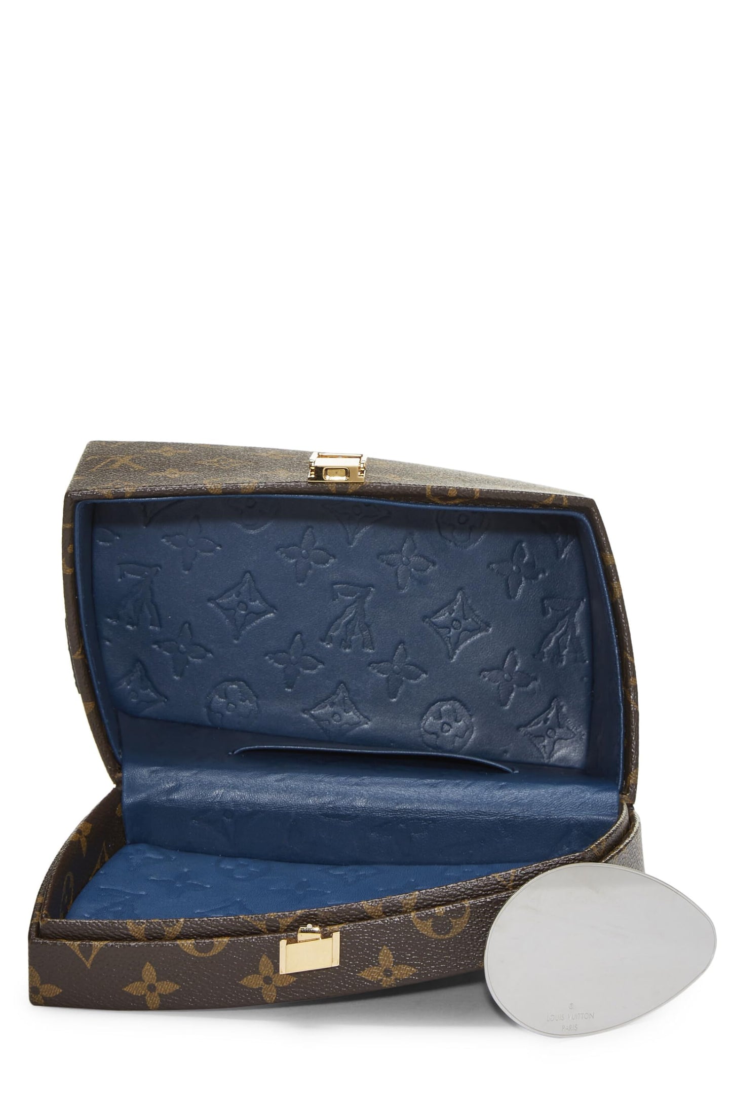 Louis Vuitton, Coffret torsadé en toile Monogram Frank Gehry x Louis Vuitton d'occasion, marron