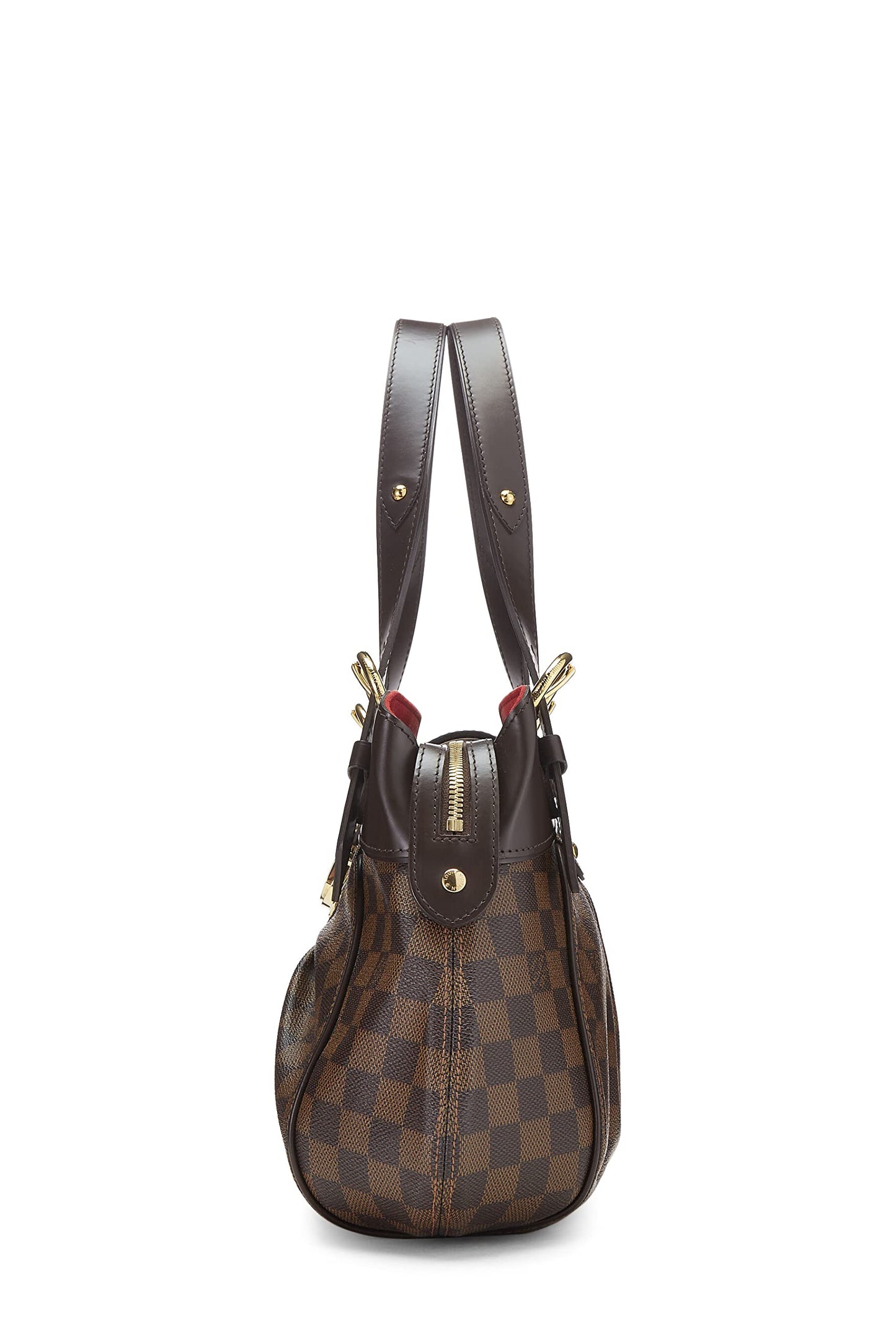 Louis Vuitton, Damier Ebene Sistina PM d'occasion, marron