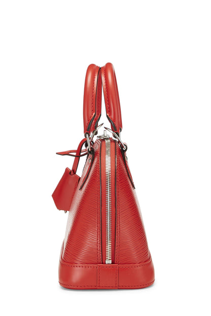 Louis Vuitton, Pre-Loved Piment Epi Alma BB, Red