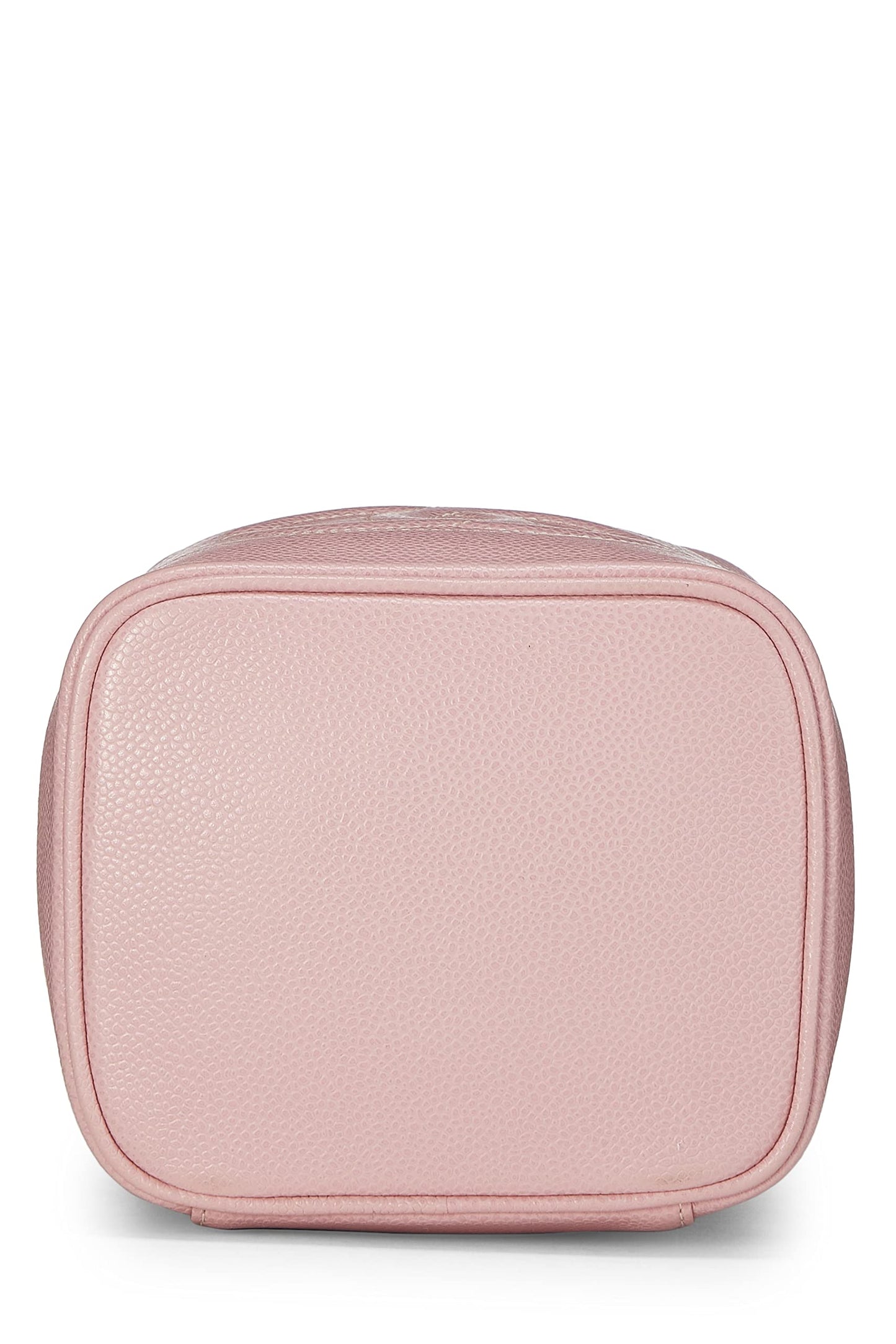 CHANEL, Coiffeuse intemporelle Caviar d'occasion, rose