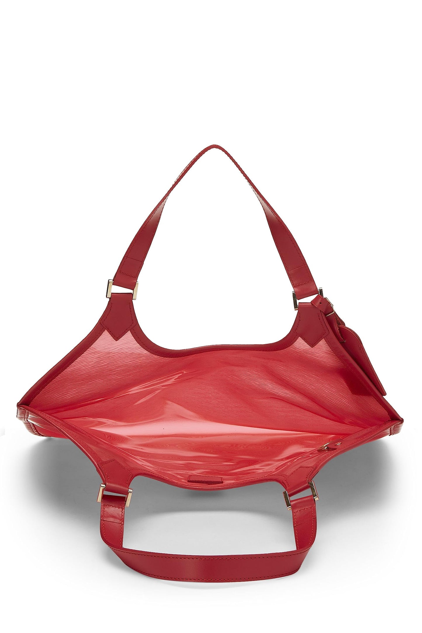 Louis Vuitton, Pre-Loved Red Epi Vinyl Lagoon Bay GM, Red