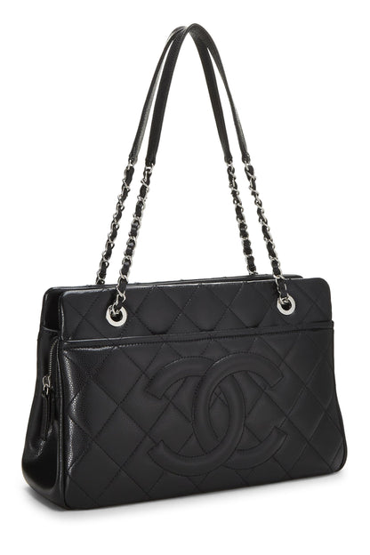 Chanel, Pre-Loved Black Caviar Timeless 'CC' Tote Medium, Black