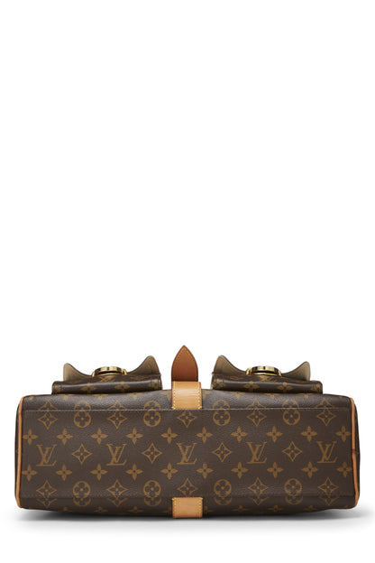 Louis Vuitton, Manhattan GM en toile Monogram d'occasion, marron