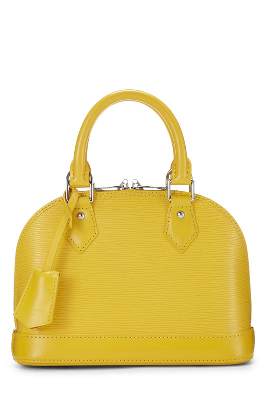 Louis Vuitton, Pre-Loved Mimosa Epi Alma BB, Yellow