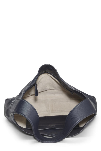 Prada, Pré-Aimé Marine Vitello Daino Hobo, Marine