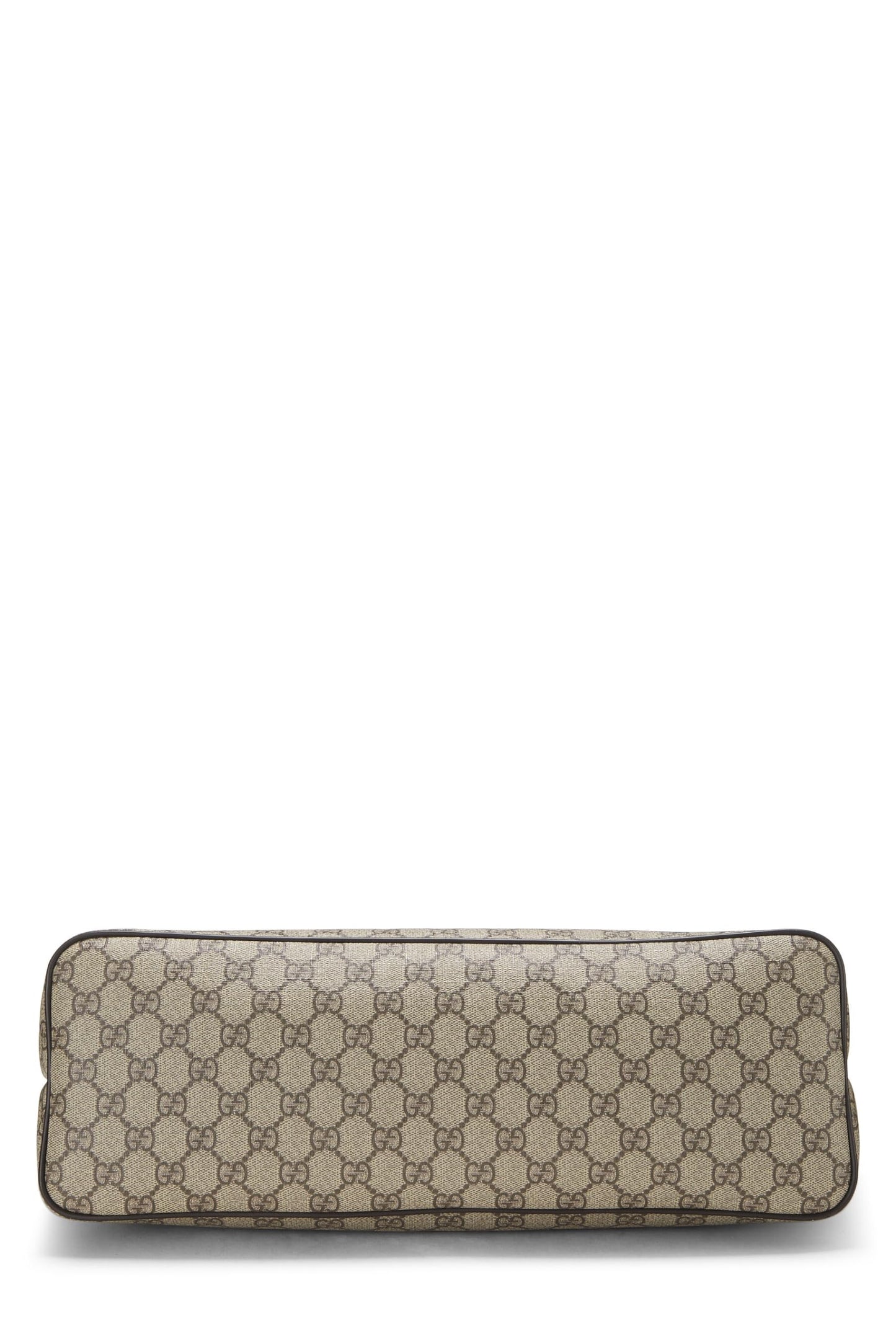 Gucci, sac fourre-tout en toile GG Supreme Original d'occasion, grand modèle, marron