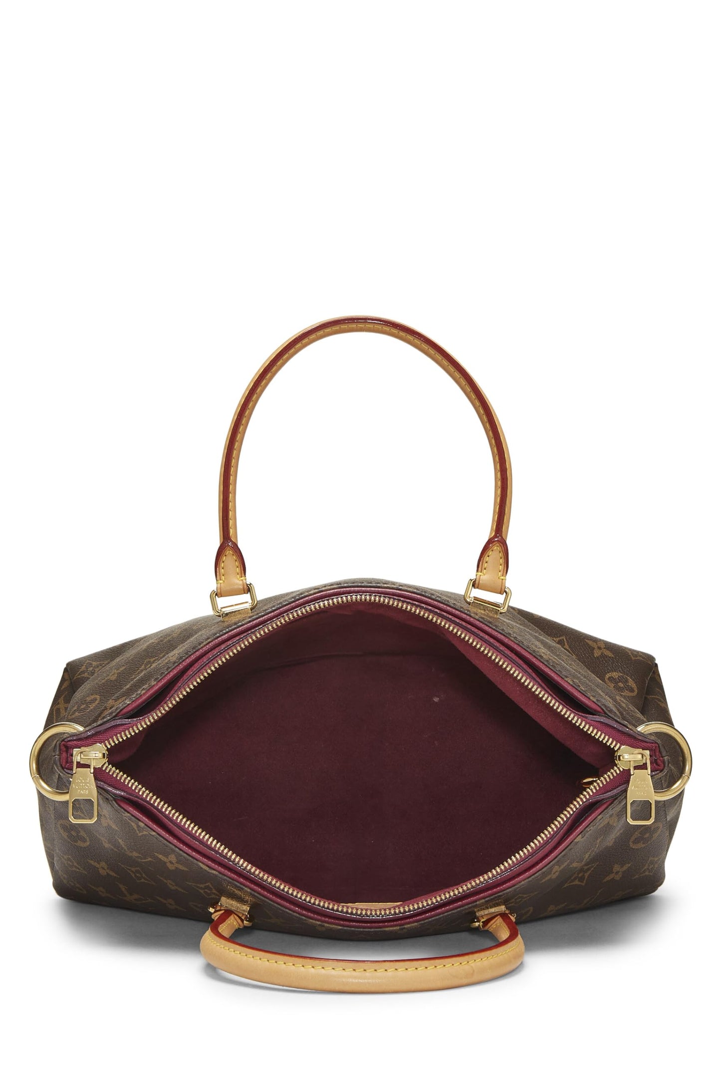 Louis Vuitton, Pallas en toile monogram bordeaux d'occasion, bordeaux