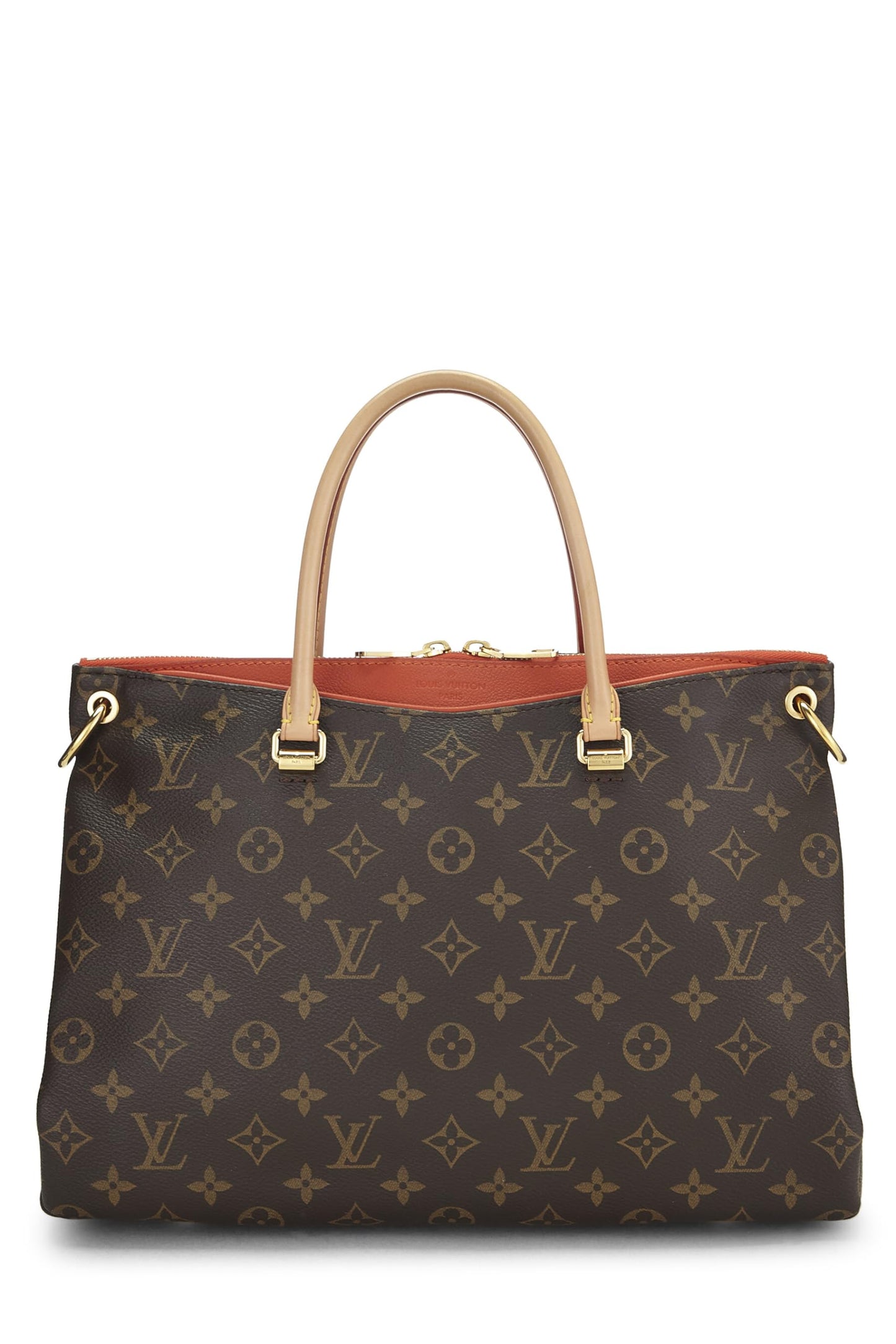 Louis Vuitton, Pre-Loved Orange Monogram Canvas Pallas, Orange