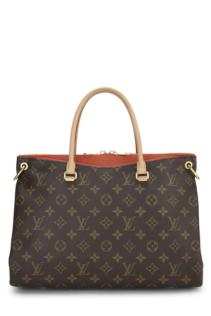 Louis Vuitton, Pre-Loved Orange Monogram Canvas Pallas, Orange