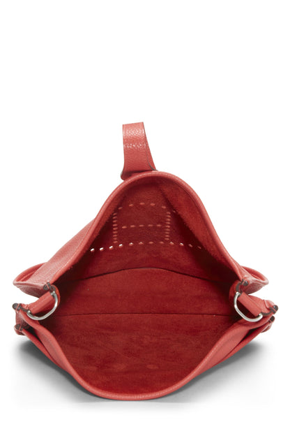 Hermès, Clémence Evelyne III GM Rouge d'occasion, Rouge