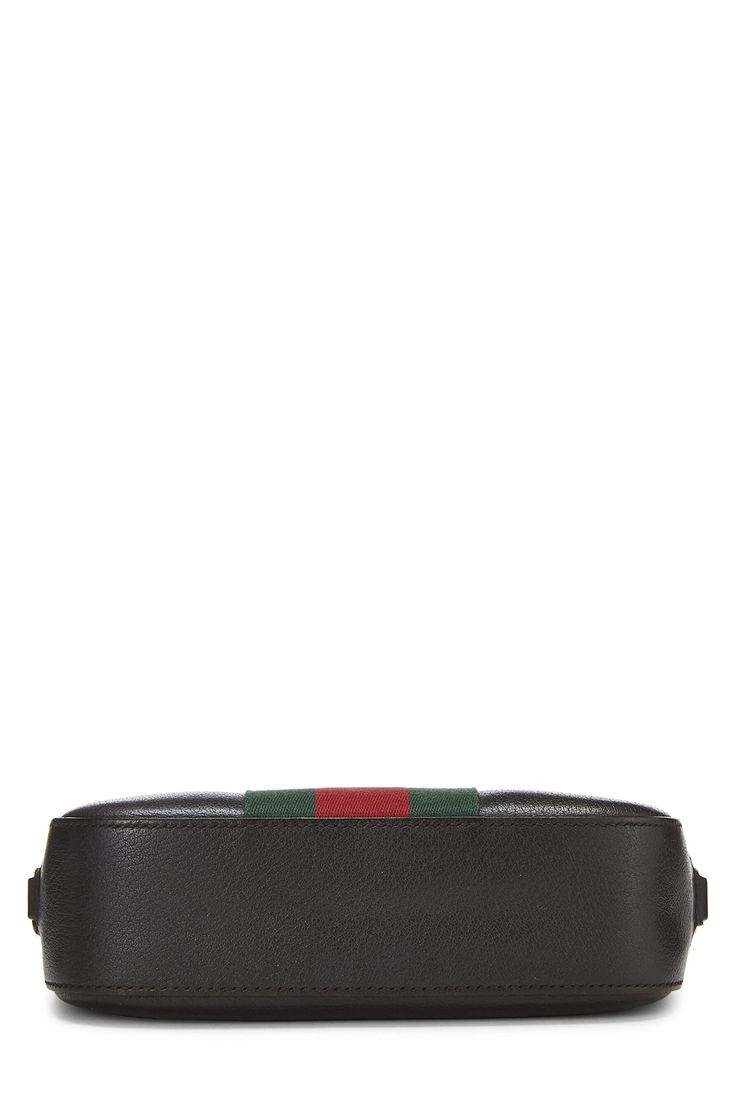 Gucci, sac à bandoulière Webby en cuir noir d'occasion, petit modèle, noir