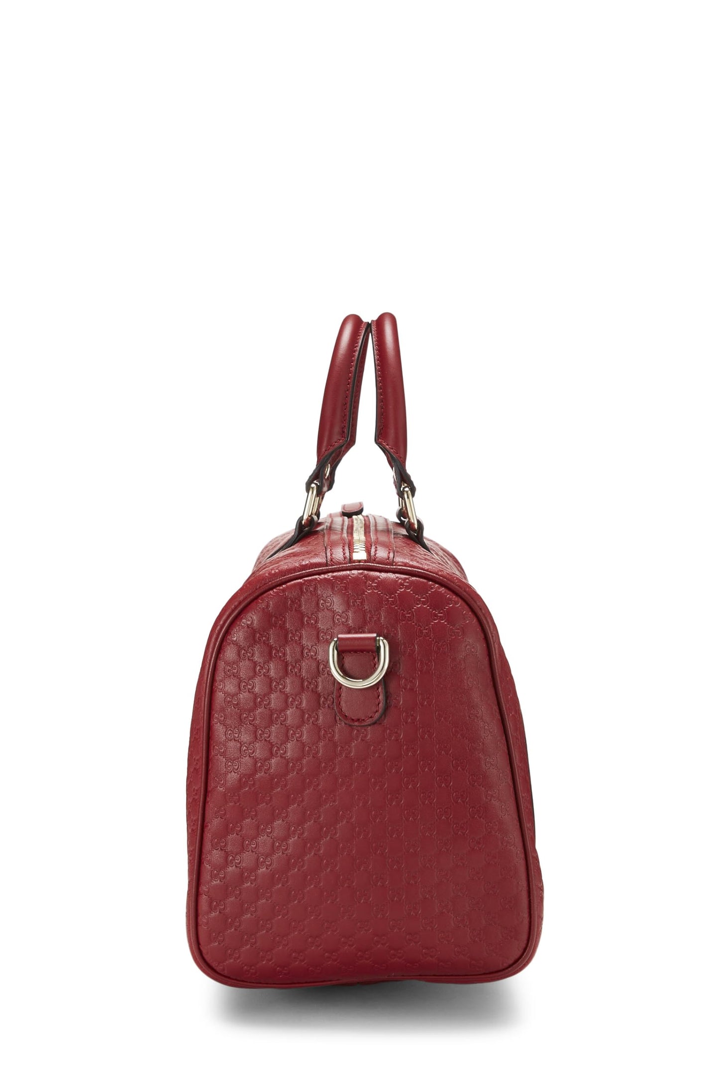 Gucci, Pre-Loved Red Microguccissima Leather Joy Boston, Red