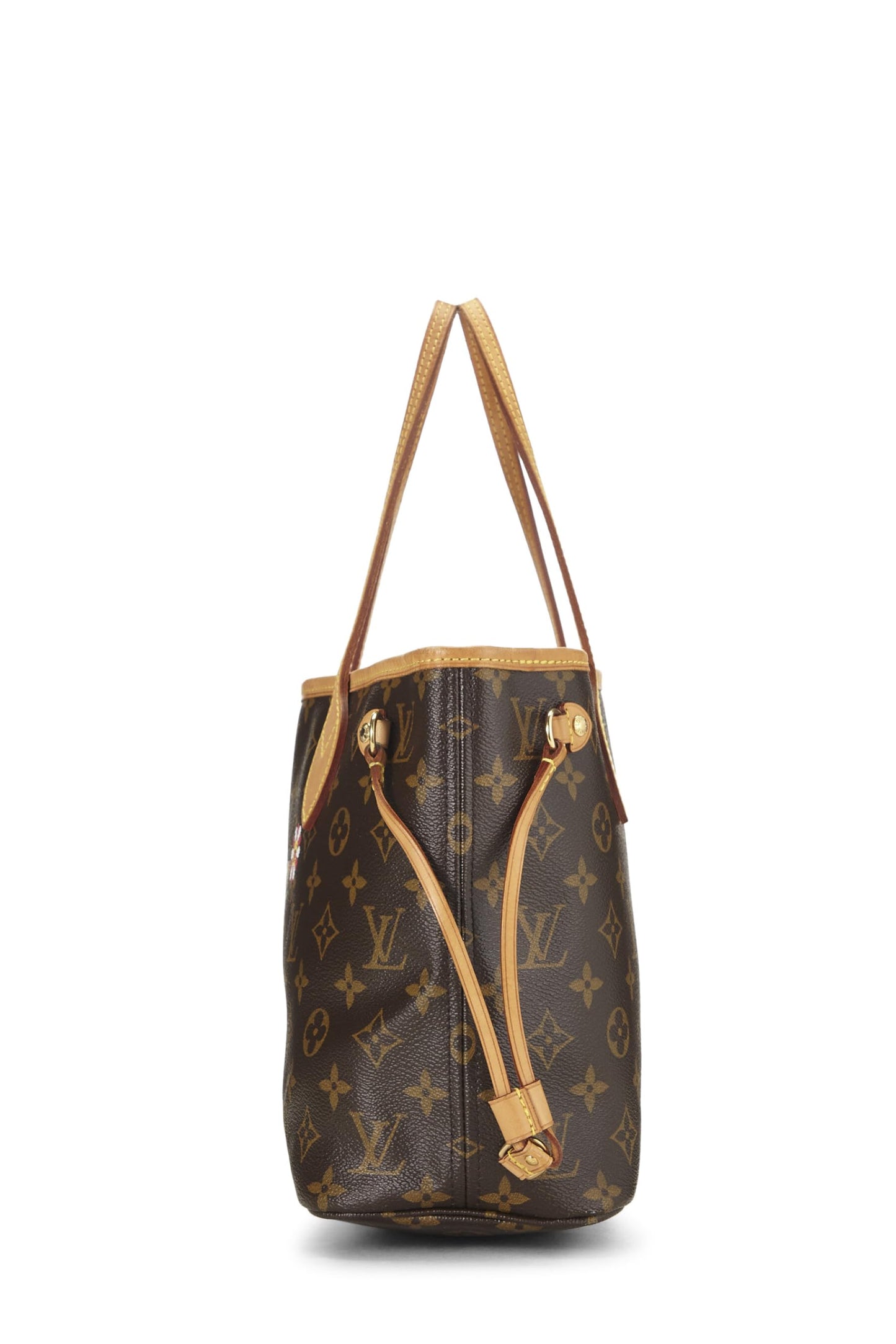 Louis Vuitton, Takashi Murakami x Louis Vuitton Monogram Hands Neverfull PM d'occasion, marron