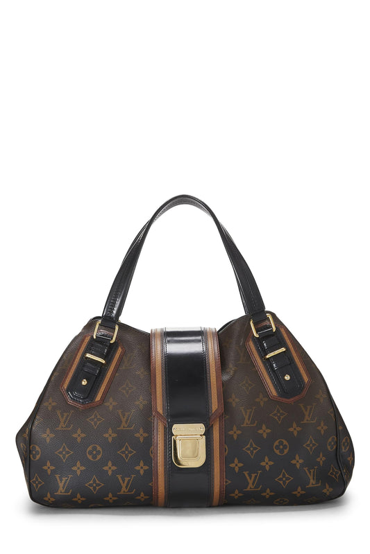 Louis Vuitton, Pre-Loved Black Monogram Mirage Griet, Black