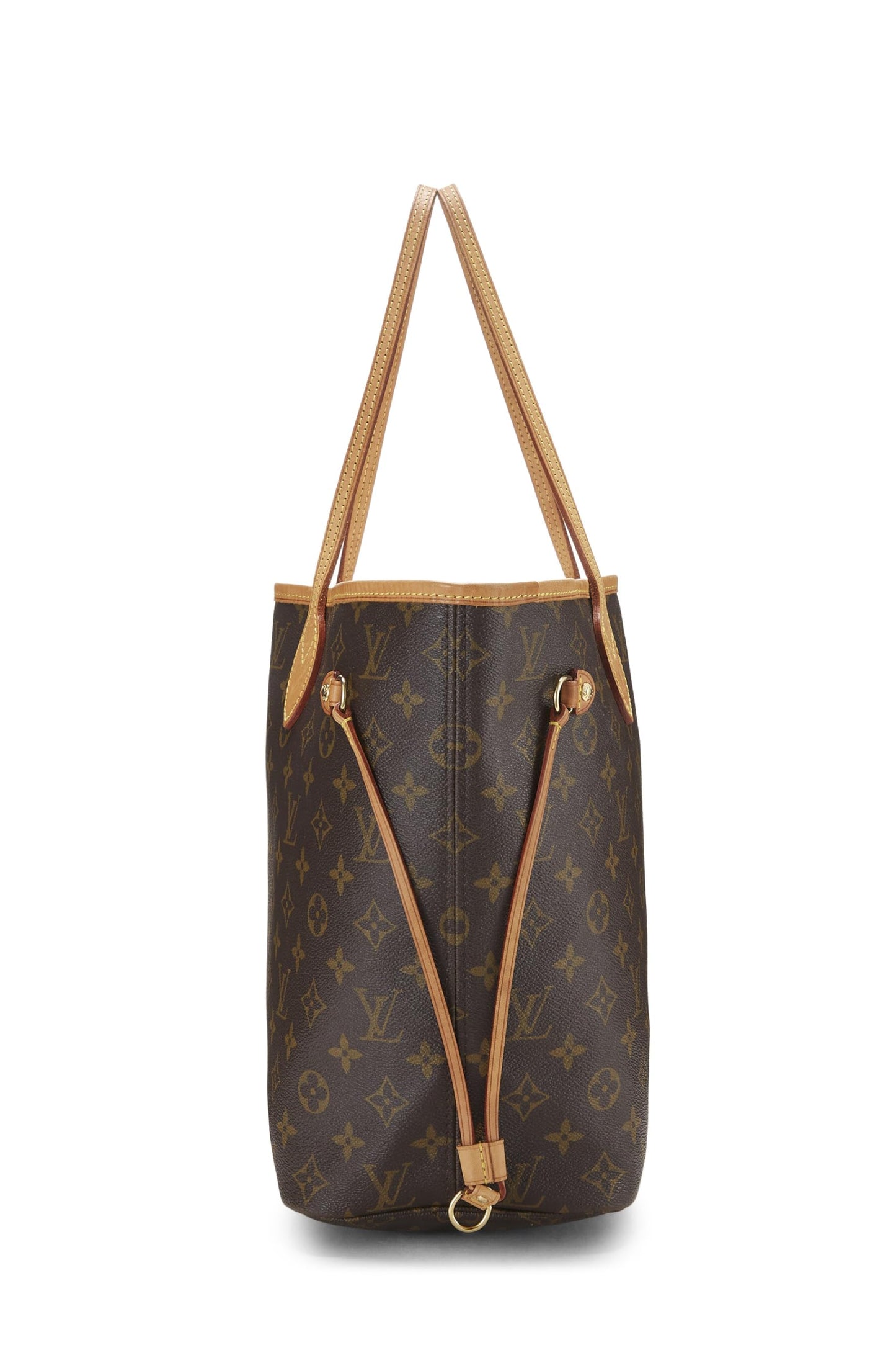 Louis Vuitton, Neverfull MM Pre-Loved de lona con monograma, Marrón