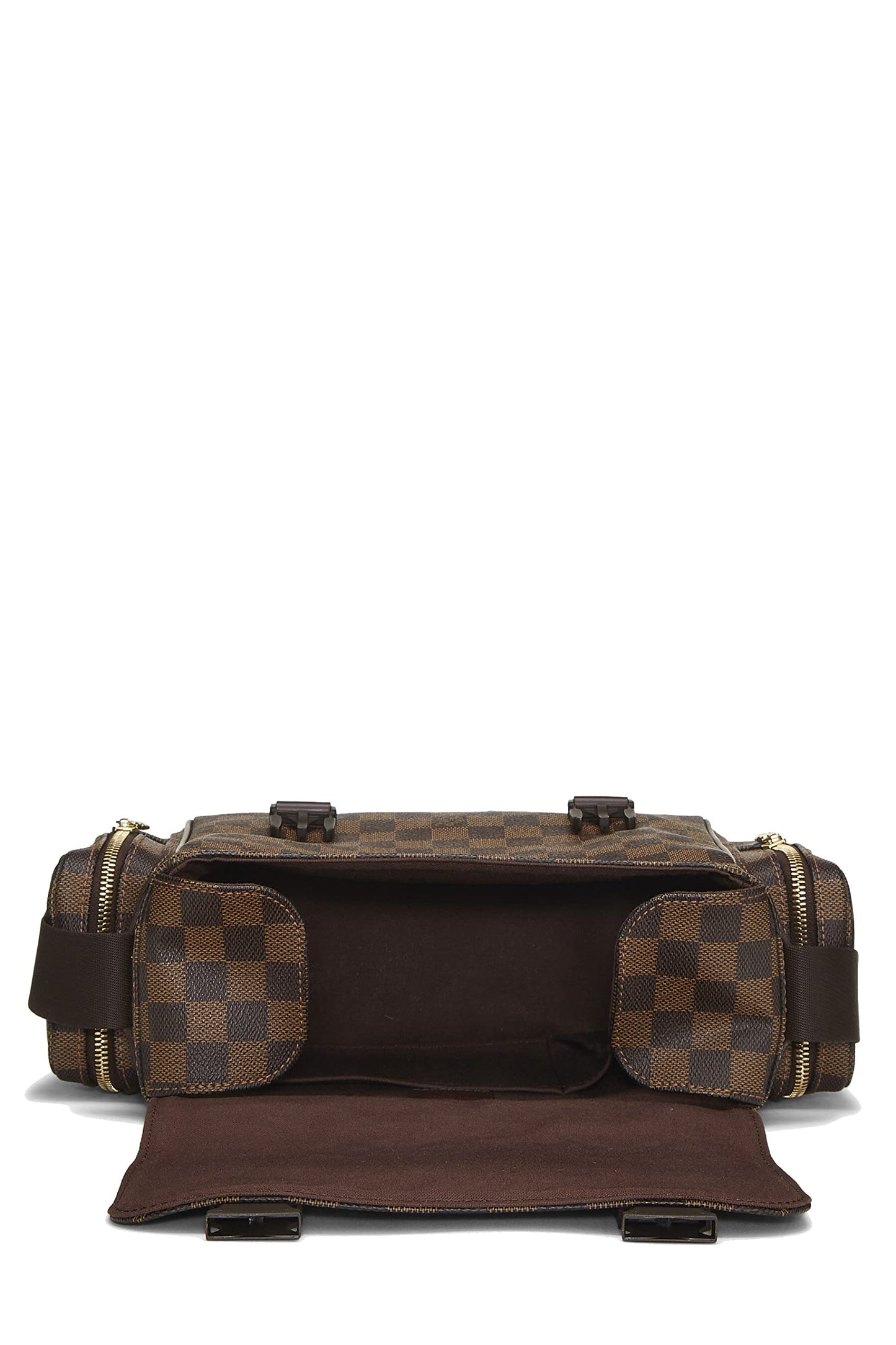 Louis Vuitton, sac messager Melville Damier Ebène d'occasion, marron