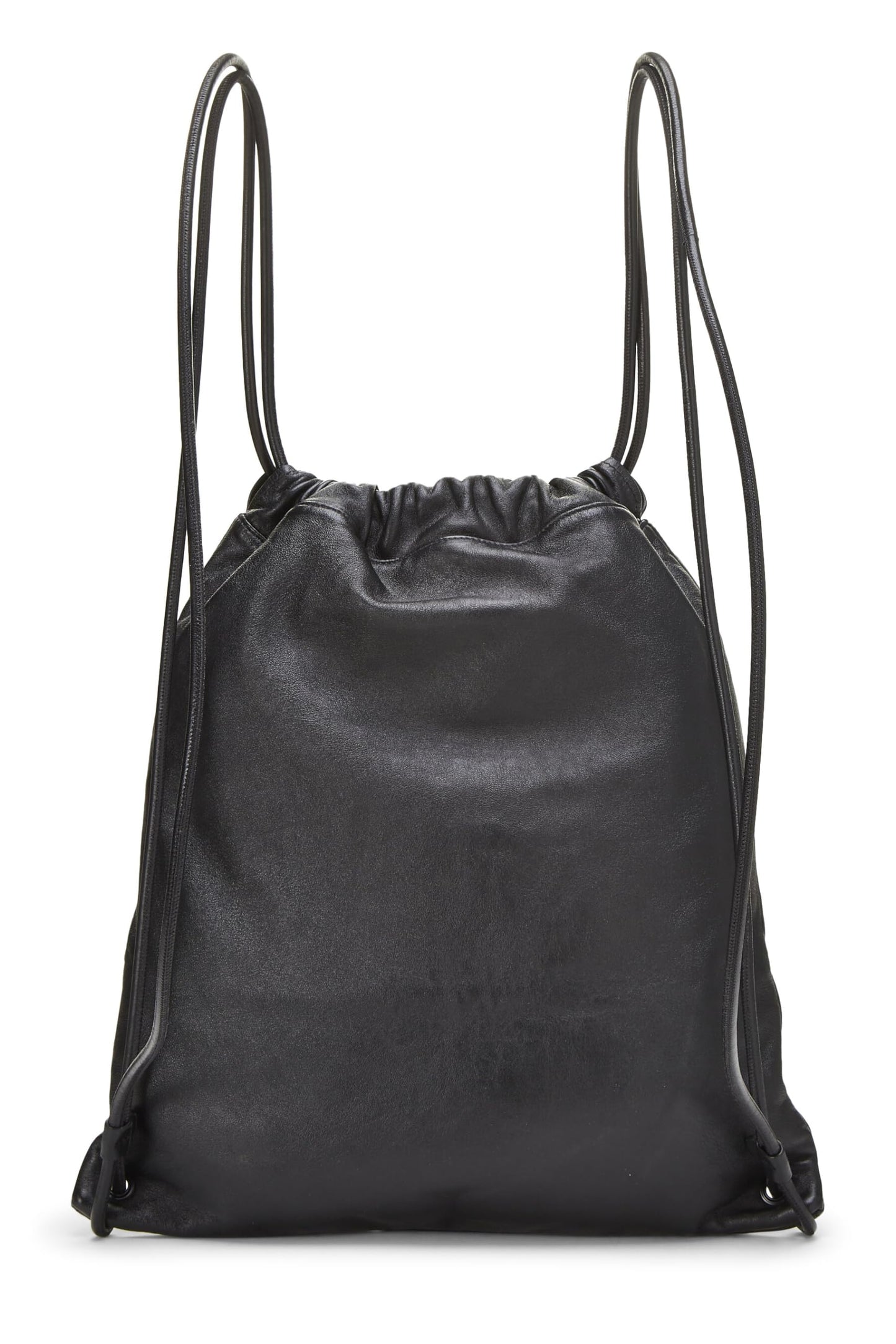 Yves Saint Laurent, sac à dos Teddy en cuir noir clouté d'occasion, noir