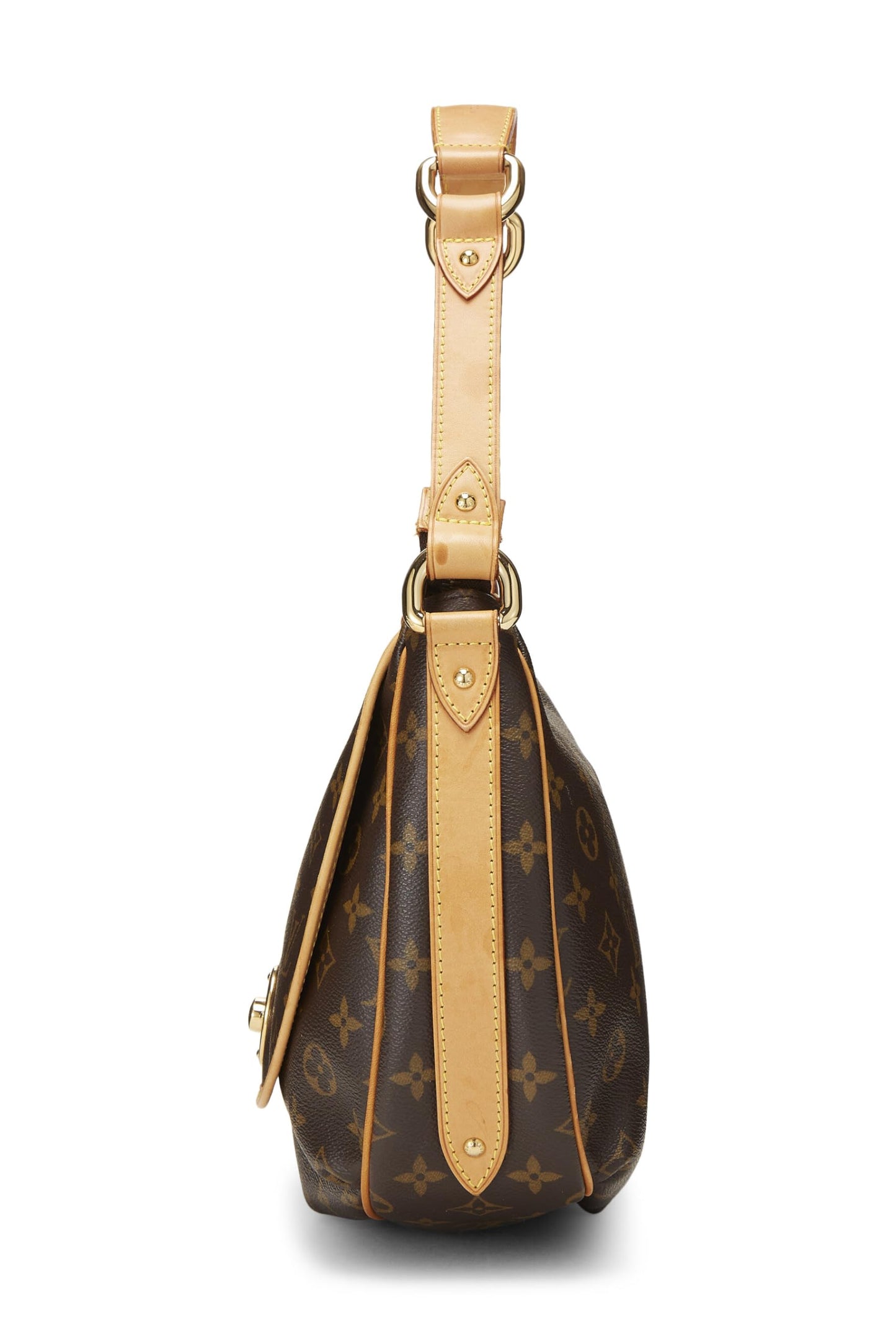 Louis Vuitton, Tulum PM en toile Monogram d'occasion, marron